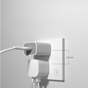 Умная розетка Xiaomi Ptxzn Smart Wall Socket Five-hole Technology Gray - фото 5