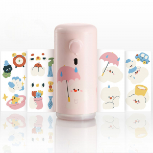 Автоматический дозатор для мыла Xiaomi Mijia Automatic Washing Machine Set Cute Fun Version Peach Pink (MJXSJ06XW) - фото 3