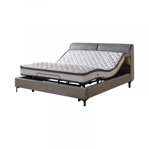 Умная двуспальная кровать с матрасом и функцией массажа Xiaomi Zhizaiju Professional Intelligent Massage Electric Bed Pro Max 1.8 m Gray (DAQ02010044) (Выставочный образец)