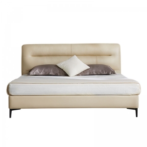 Двуспальная кровать Xiaomi 8H In Time Fashion Leather Soft Bed 1.8 m Cream White (JMP8)