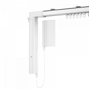 Умный электропривод для штор на солнечной батарее с карнизом Xiaomi Linptech Smart Curtain Motor C4 Telescopic Track 1.8-3 m (Уценка)