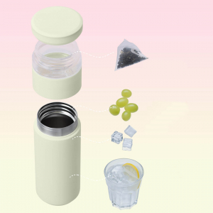 Заварочный термос  Funjia Insulation Tea Water Fruit Cup Lavender 520 мл - фото 4