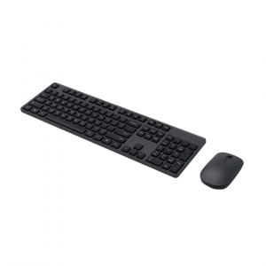 Комплект беспроводная клавиатура и мышь  Mijia Wireless Mouse and Keyboard Set Black (WXJS01YM)