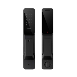 Умный дверной замок Xiaomi Mi Home Smart Lock Push Pull Black (MJZNMST01YD) - фото 1
