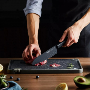 Набор кухонных ножей с разделочной доской Xiaomi OOU Kitchen Knife Cutting Board Kitchen Set - фото 3