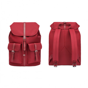 Рюкзак Xiaomi 90 points Commuter Ladies Backpack Laptop Waterproof Nylon Bag Red - фото 1