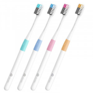 Набор зубных щеток Xiaomi DR.BEI Bass Method Toothbrush Classic Version (4 шт.)