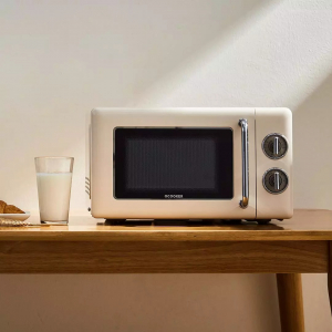 Микроволновая печь Xiaomi QCOOKER Household Retro Microwave 20L (CR-WB01B) - фото 4