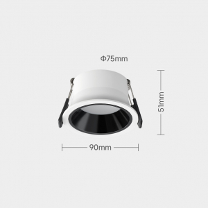 Встраиваемый точечный светильник Xiaomi HuiZuo Anti-glare Downligh Chenhi Series SMD 7W (умная версия) - фото 4