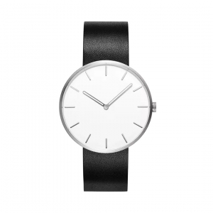 Кварцевые наручные часы Xiaomi Twenty Seventeen Quartz Leather Strap Black - фото 1