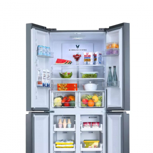 Умный холодильник Xiaomi Viomi Internet Smart Refrigerator Cross 4-Door 398L Grey (BCD-398WMSD) - фото 3