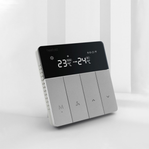 Умный термостат для теплого пола Xiaomi Heatсold Smart Heat Pump Thermostat Silver (TH125T) - фото 2