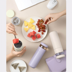Заварочный термос Xiaomi Funjia Insulation Tea Water Fruit Cup Lavender 520 мл