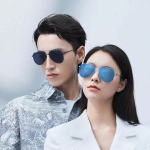 Солнцезащитные очки Xiaomi Mijia Sunglasses Pilota Yuanqing Gray - фото 5