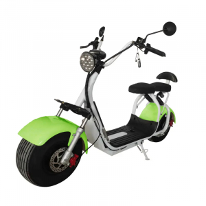 Электроскутер Citycoco Electric Scooter 20Ah 2000W Green (HS2) велосумка на раму stg