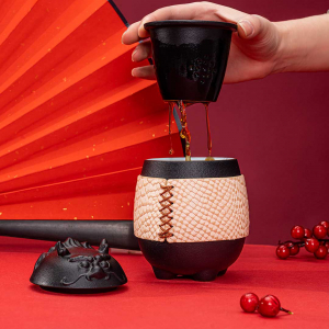 Керамическая кружка Xiaomi Pinztea Tea Kirin Ceramic Tea Cup 300 ml - фото 4
