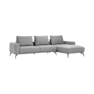 Угловой диван с правым шезлонгом  8H Alita Fashion Modular Sofa Right Chaise Hepburn Grey (B3C) - фото 1