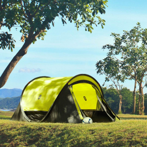 Туристическая палатка на 3-4 человека Xiaomi Camping Tent Lime Green - фото 4