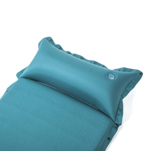 Туристический матрас с надувной подушкой Xiaomi Zenph Аutomatic Inflatable Pillow Lake Green - фото 4