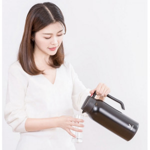 Термос Xiaomi Viomi Steel Vacuum Pot 1500ml Black - фото 6