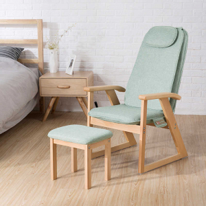 Массажный стул Xiaomi Momoda Leisure Mini Solid Wood Folding Multi-function Massage Chair (SX520) Twilight Grey - фото 3