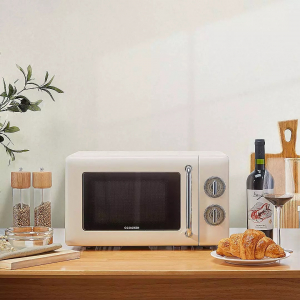 Микроволновая печь Xiaomi QCOOKER Household Retro Microwave 20L (CR-WB01B) - фото 5
