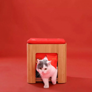 Домик для кошки Xiaomi Mini Monstar Orange House Multifunctional Pet Nest (XS26-5007) - фото 3