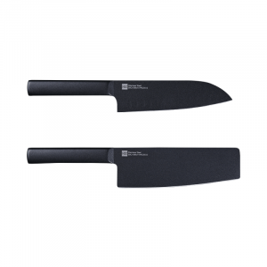 Набор кухонных ножей Xiaomi Huo Hou 2 in 1 Steel Knife Set - фото 3
