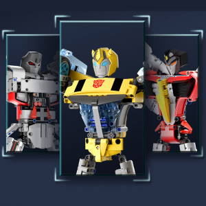 Конструктор-трансформер  ONEBOT Transformers Megatron Building Blocks (OBWZT01HZB) - фото 5