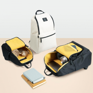 Влагозащищенный рюкзак Xiaomi 90 Points Pro-Qiality Travel Casual Backpack Small Yellow - фото 5