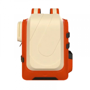 Школьный рюкзак Xiaomi UBOT Decompression Spine Protection Schoolbag 20-35L Beige/Orange (UBOT-006) рюкзак школьный ubot jumbo 28l expandable spine protection schoolbag оранжевый