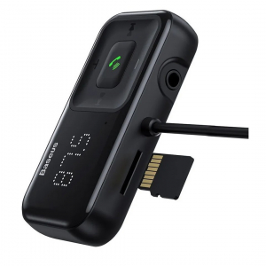 FM-трансмиттер Baseus inAuto T typed S-16 Wireless MP3 Car Charger Black (CCTM-E01) - фото 3