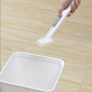 Набор для мытья посуды держатель и губки 10 шт Xiaomi Blue Fish Disposable Pot Brush Set - фото 5
