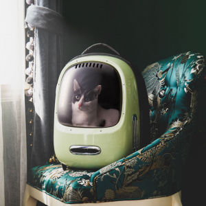 Рюкзак-переноска для кошек Xiaomi Petkit Fresh Wind Cat Backpack Green - фото 2