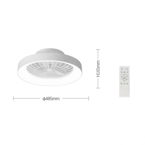 Потолочный светильник с вентилятором Xiaomi HuiZuo Inverter Fan Lamp (FS52-B) - фото 4