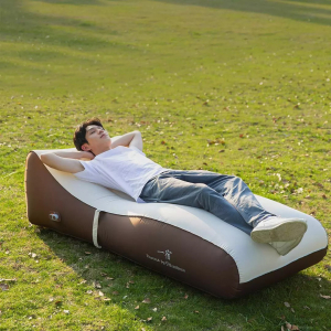 Надувная кровать Xiaomi One Night Automatic Inflatable Bed Brown PS1 - фото 2