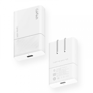 Ультратонкое сетевое зарядное устройство Xiaomi Cuktech Ultra-thin Fast Charger White 65W (AC65B) - фото 1