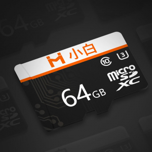 Карта памяти Xiaomi microSD IMILAB Xiaobai 64GB Class 10 Black