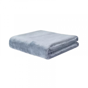Теплый антибактериальный плед Xiaomi Como LIiving Warm Fleece Antibacterial Blanket Blue (180х200 см)