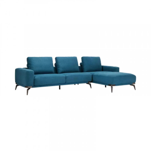 Угловой диван с правым шезлонгом  8H Alita Fashion Modular Sofa Right Chaise Tranquil Blue (B3C)