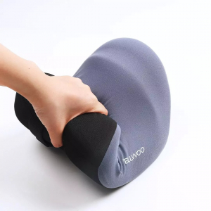 Комплект ортопедических подушек для спины и поясницы Xiaomi Tellwoo Car Headrest Lumbar Support Set Blue - фото 3