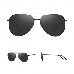 Солнцезащитные очки Xiaomi Mijia Sunglasses Pilota Yuanqing Gray - фото 3