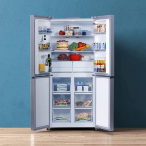 Умный холодильник Xiaomi Mijia Air-cooled Cross Four-door Refrigerator 496L (BCD-496WMSA) - фото 4