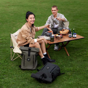 Рюкзак Xiaomi 90 Points Ninetygo Outdoor Sports Backpack 21L Dark Green - фото 3