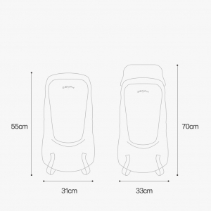Рюкзак туристический Xiaomi Zenph HC Outdoor Mountaineering Bag Black 50L - фото 5