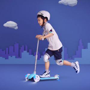 Детский самокат Xiaomi Rice Rabbit Scooter Blue (HBC01YM)