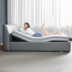 Умная двуспальная кровать Xiaomi 8H Milan Smart Electric Bed DT1 1.8 m Grey Blue (умное основание и матрас с эффектом памяти MJ) - фото 5