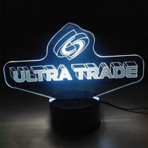 Лампа 3D ULTRA TRADE динозавр наша игрушка на ик управлении свет звук 8003