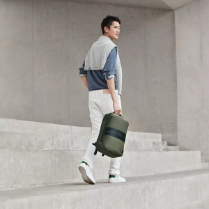 Рюкзак Xiaomi 90 Points Manhattan Business Casual Backpack 17.5L Army Green - фото 2