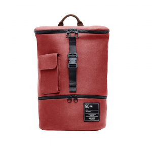 Влагозащищенный рюкзак Xiaomi 90 Points Fashion Chic Backpack Waterproof Red (Size M) - фото 1